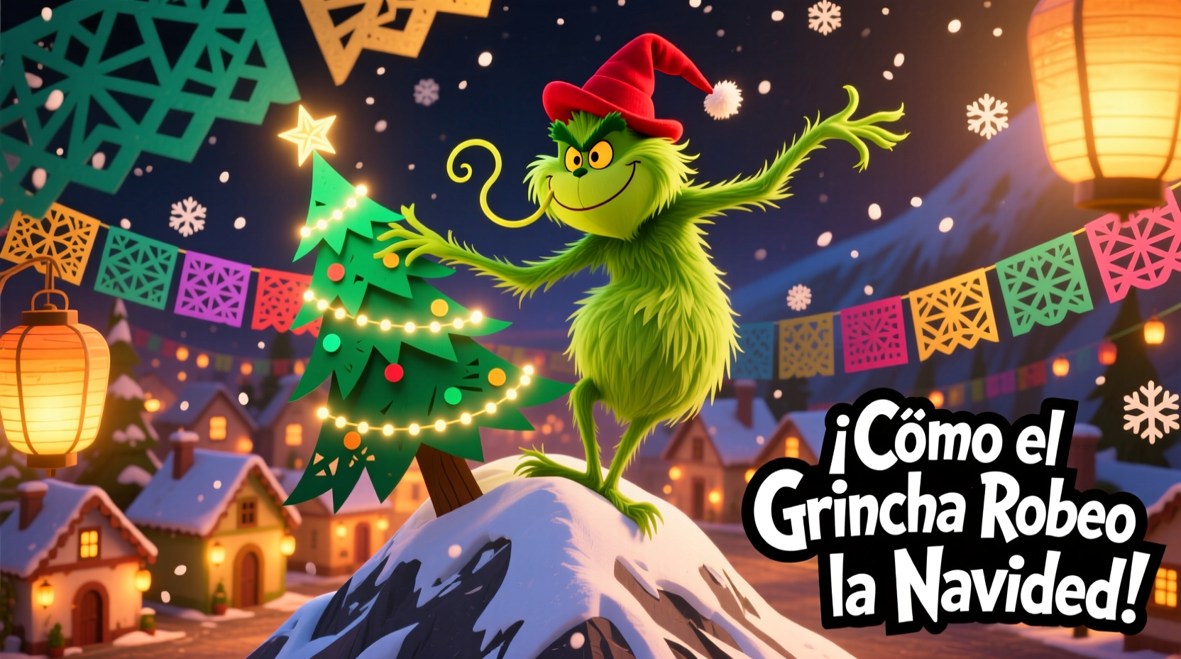 how the grinch stole christmas in spanish