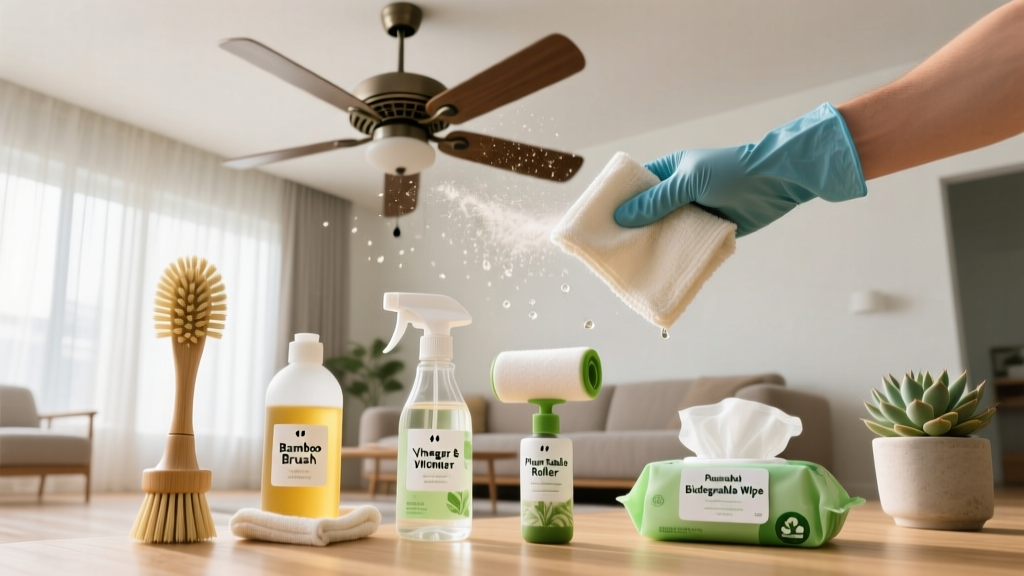 Easy Ceiling Fan Eco Friendly Cleaning Options Tested