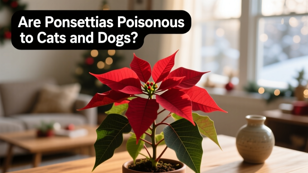 Are Poinsettias Poisonous to Cats and Dogs?
