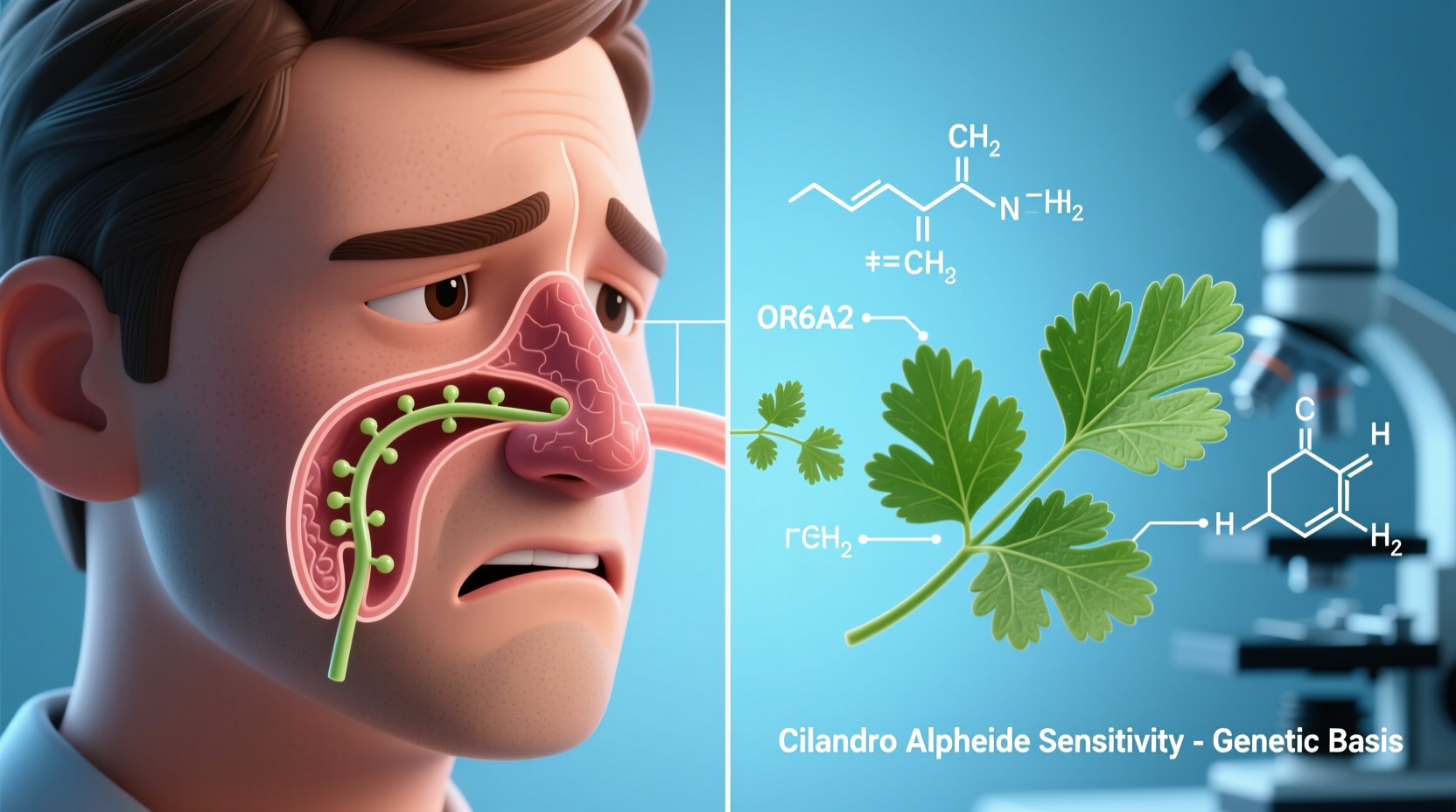 why do some people hate the smell of cilantro and can you change it