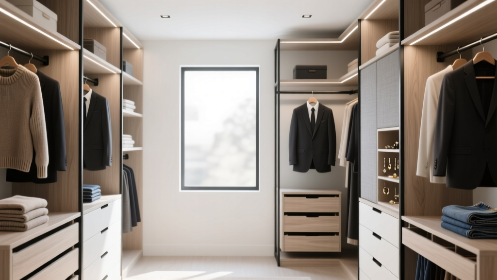Best Custom Closet Organizer Systems for Walk-In Closets