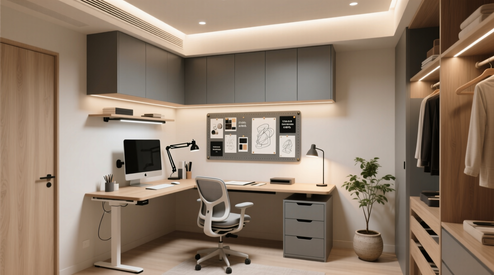 closet organization tips for remote work creativity