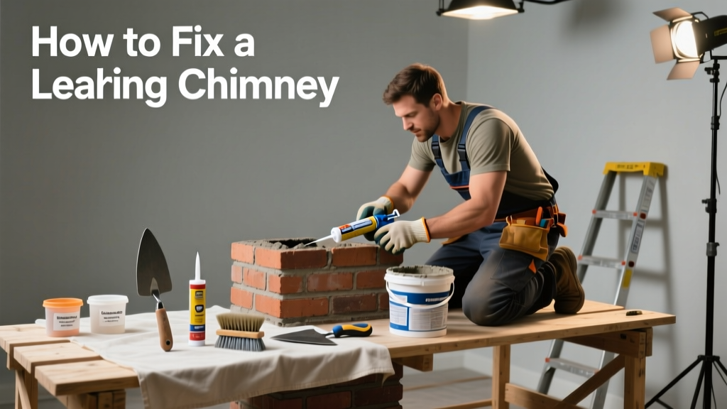 How to Fix a Leaking Chimney: DIY Repair Guide