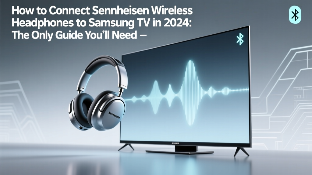 How To Connect Sennheiser Wireless Headphones To Samsung Tv (2026)