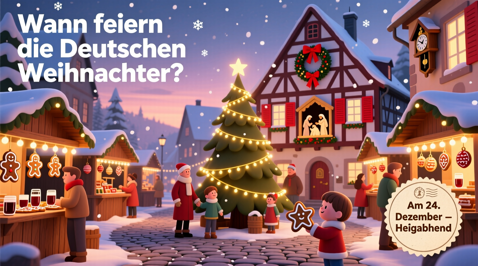 when do germans celebrate christmas