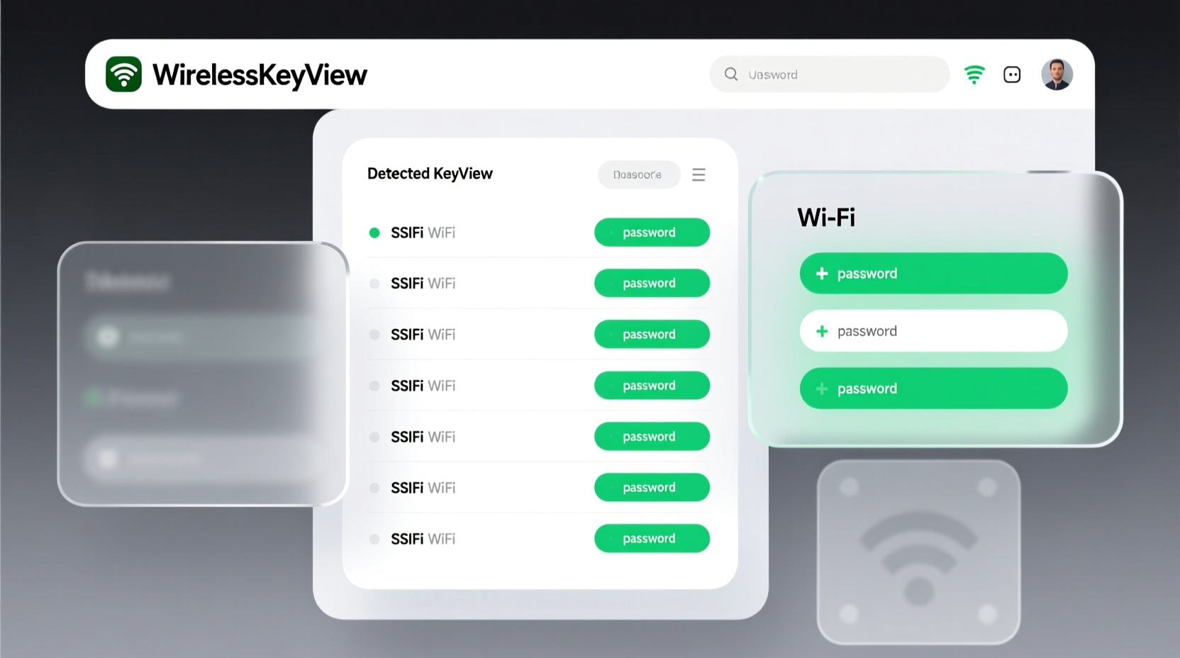 reveal wi fi network passwords with wirelesskeyview