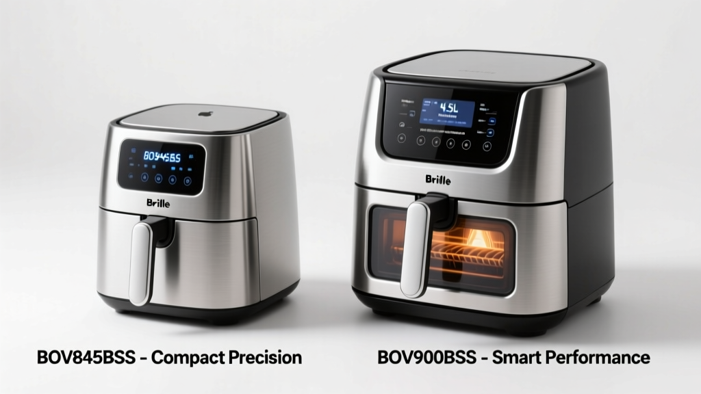 BOV845BSS vs BOV900BSS: Which Breville Air Fryer Wins?