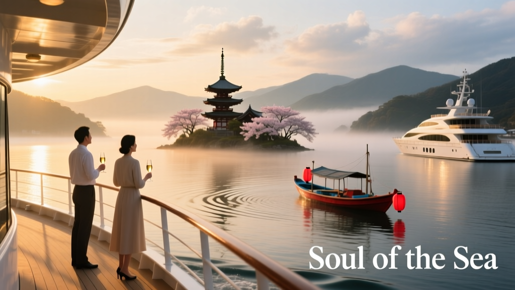 Japan Luxury Cruise: Navigating the Seto Inland Sea in Uncompromising Elegance