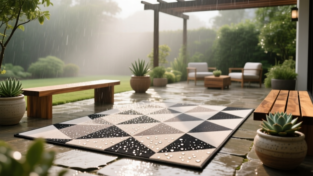 Weatherproof Outdoor Rugs That Survive Heavy Rain And Sun