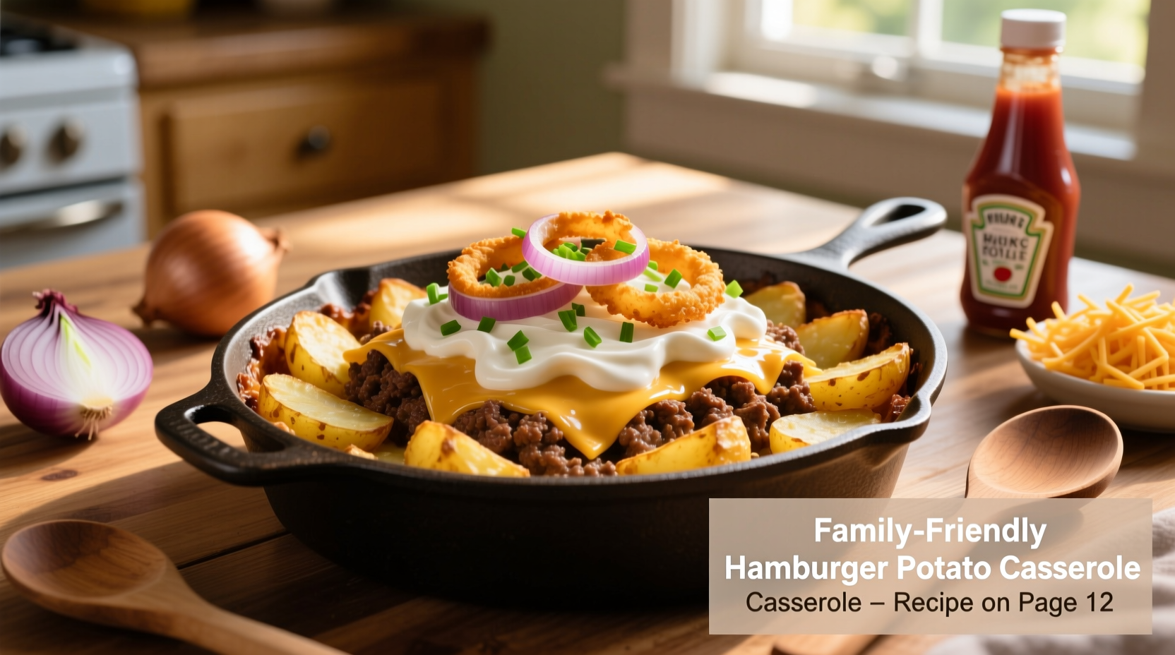 Perfect Hamburger Potato Casserole Recipe in 30 Minutes