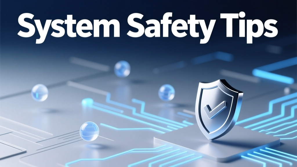 System Safety Tips: Practical, Field-Tested Protocols for Home and Small Business Environments