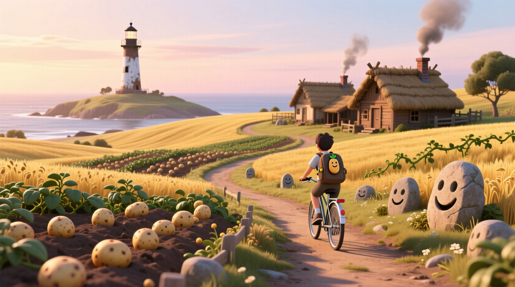 exploring the unique charm of potato island