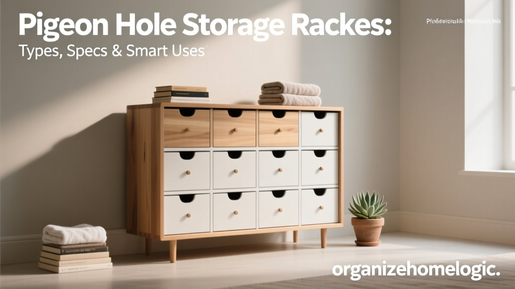 Pigeon Hole Storage Racks: Types, Specs & Smart Uses