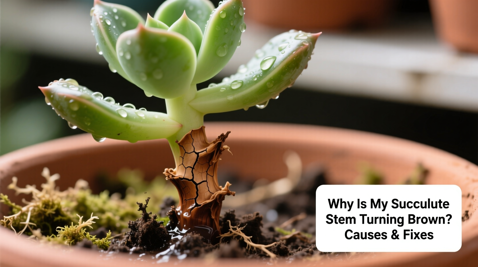 5 Reasons Your Succulent Stem Turns Brown | TheHomeSprouts