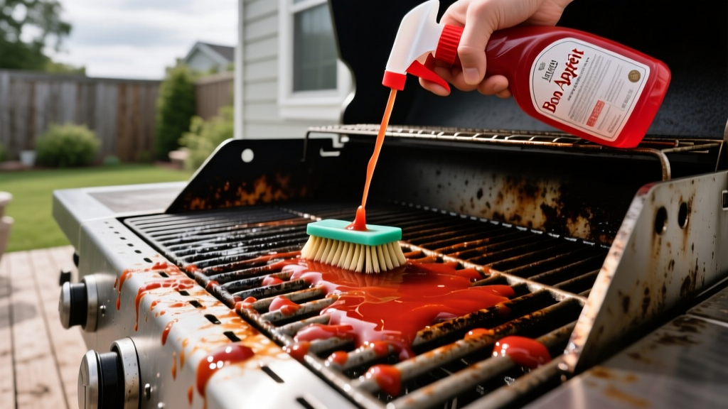 Tested: How to Get Ketchup Out of Outdoor Grill Fast