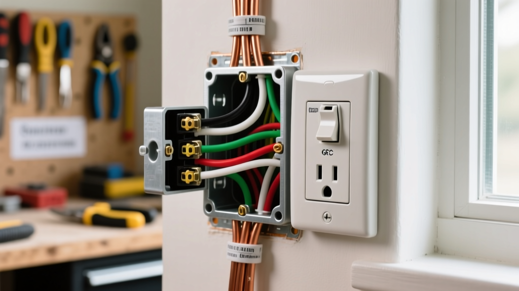 How to Wire a Switched GFCI Combo Receptacle Safely
