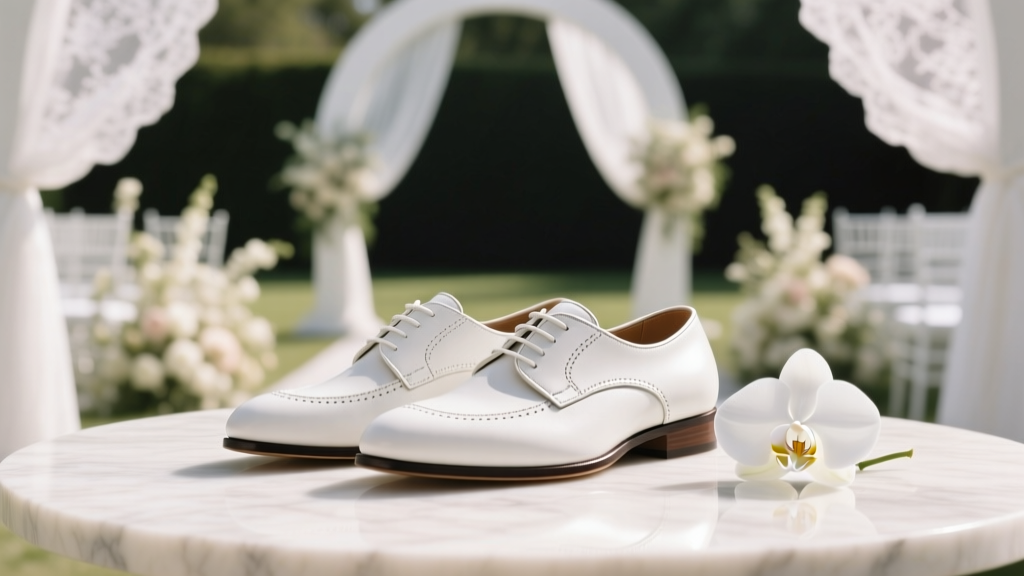White Shoes to a Wedding: Etiquette & When It’s Encouraged