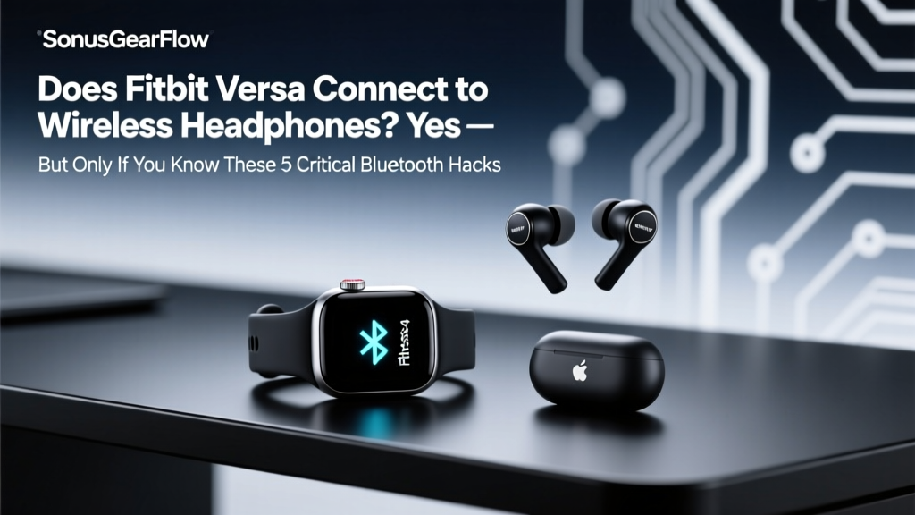 Fitbit Versa Wireless Headphones: What You Must Know