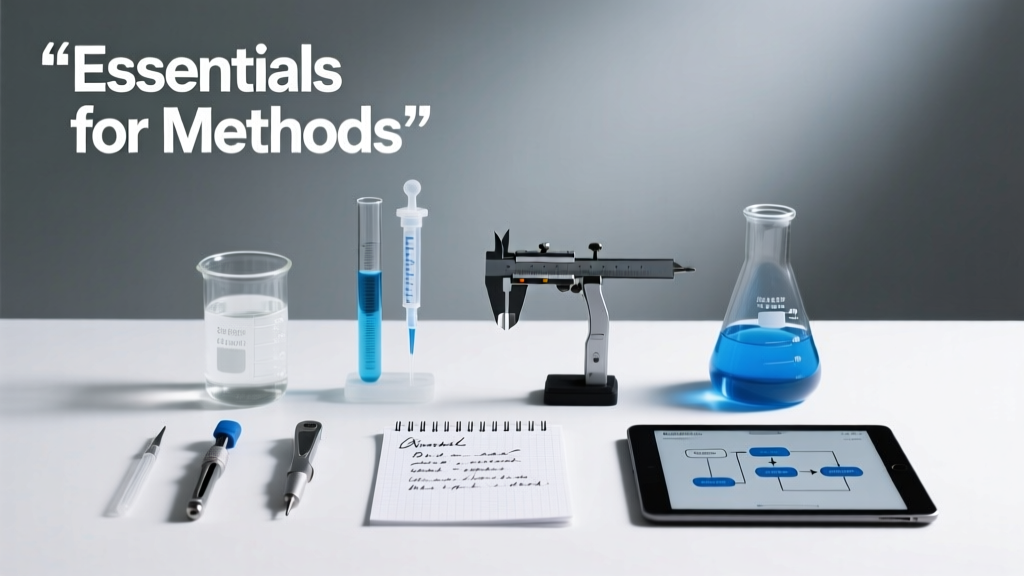 Essentials for Methods: The Non-Negotiable Tools, Standards, and Practices That Define Rigorous Work