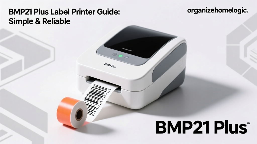 BMP21 Plus Label Printer Guide: Simple & Reliable