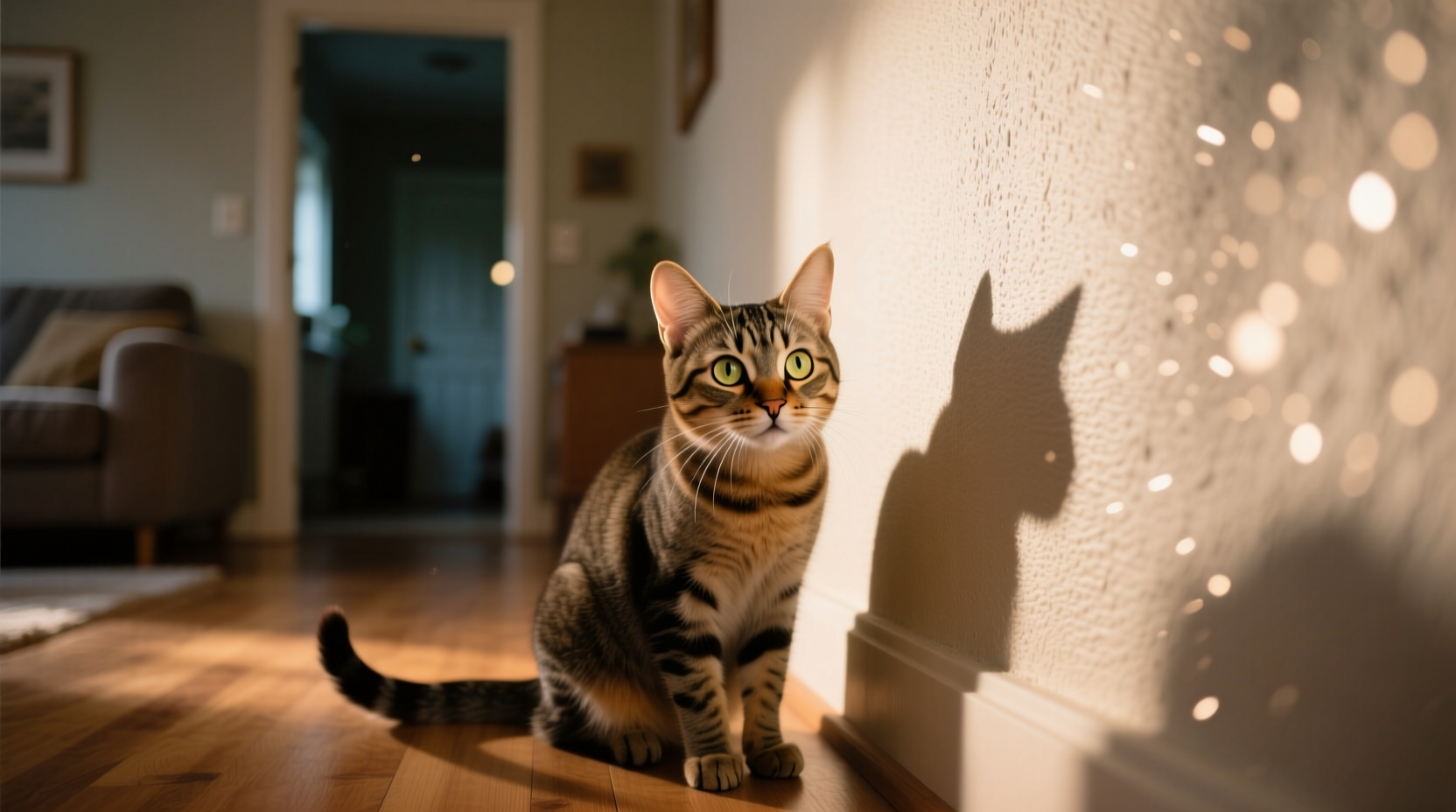 why does my cat stare at the wall is it ghosts or just hearing