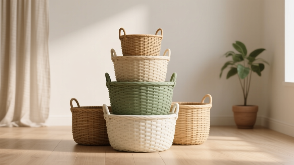 Best Stacking Wicker Baskets for Home Storage (2024)
