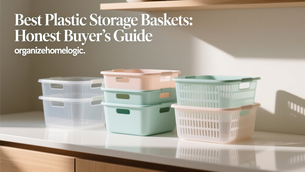 Best Plastic Storage Baskets: Honest Buyer’s Guide