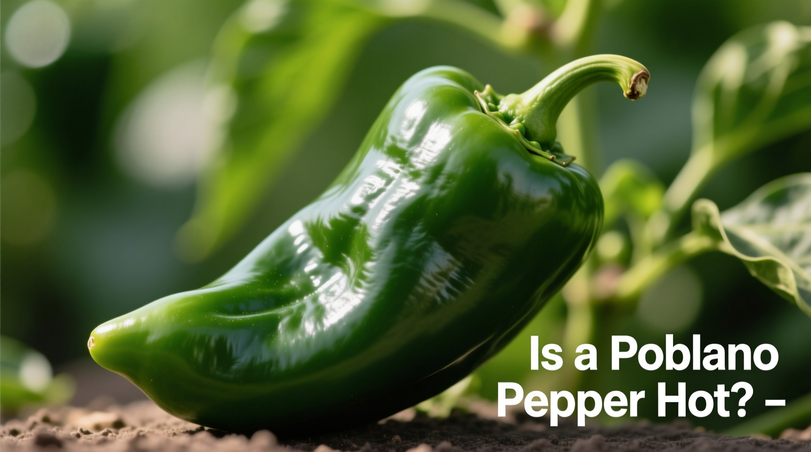 Poblano Pepper Heat Level: Mild Spice Explained (1,000-2,000 SHU)