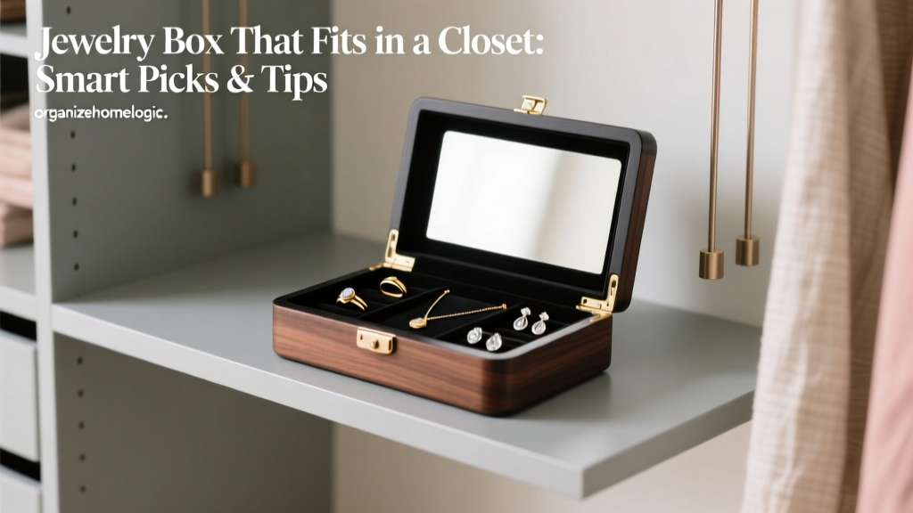Jewelry Box That Fits in a Closet: Smart Picks & Tips