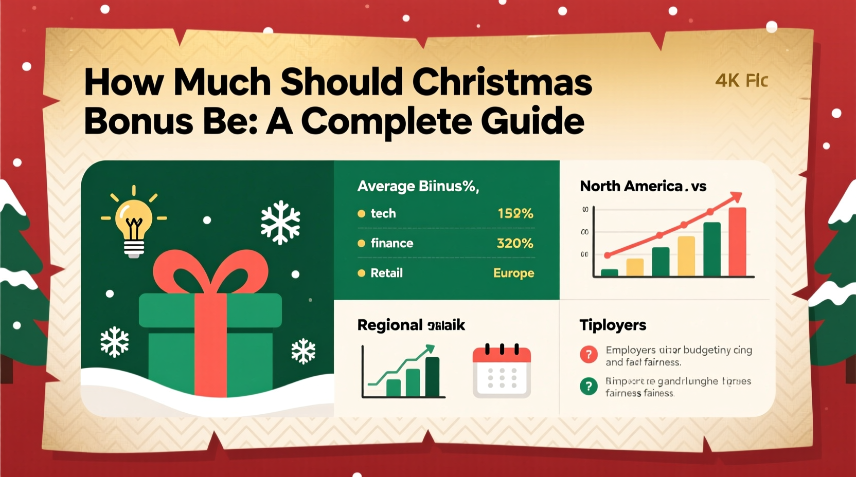 how much should christmas bonus be