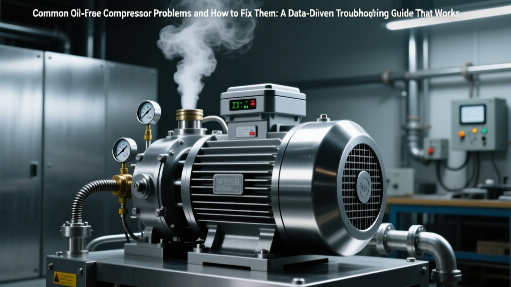 Oil-Free Compressor Problems & Fixes: Cut Downtime 63%