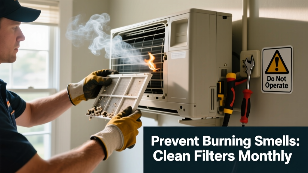How to Prevent AC Smells Like Burning
