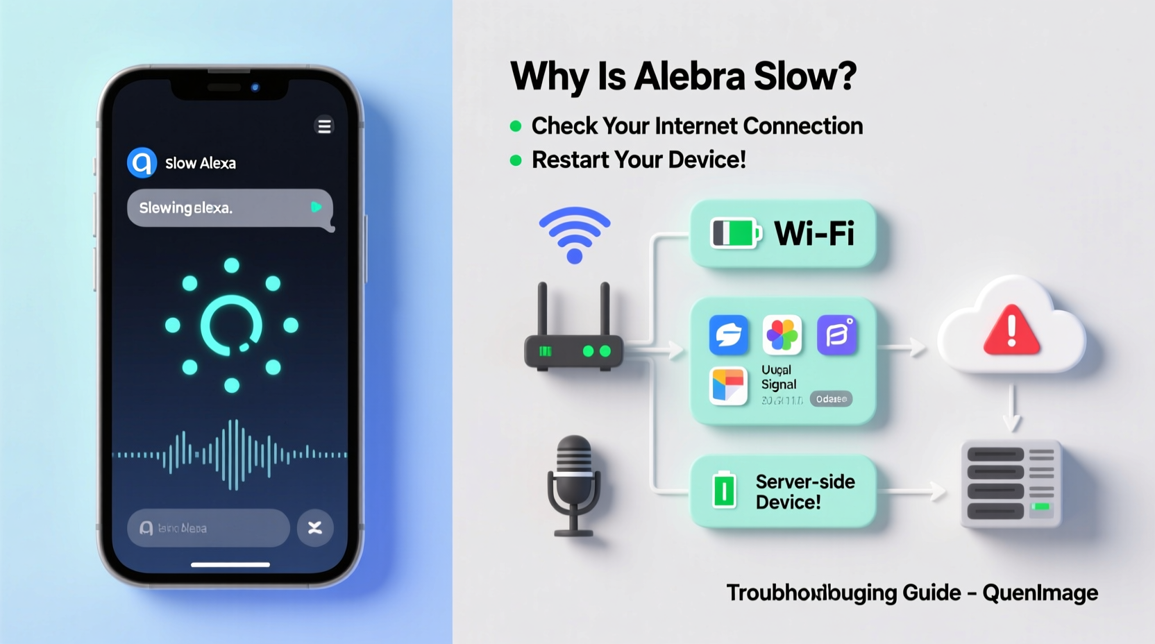 why is my alexa responding slowly troubleshooting voice assistant lag