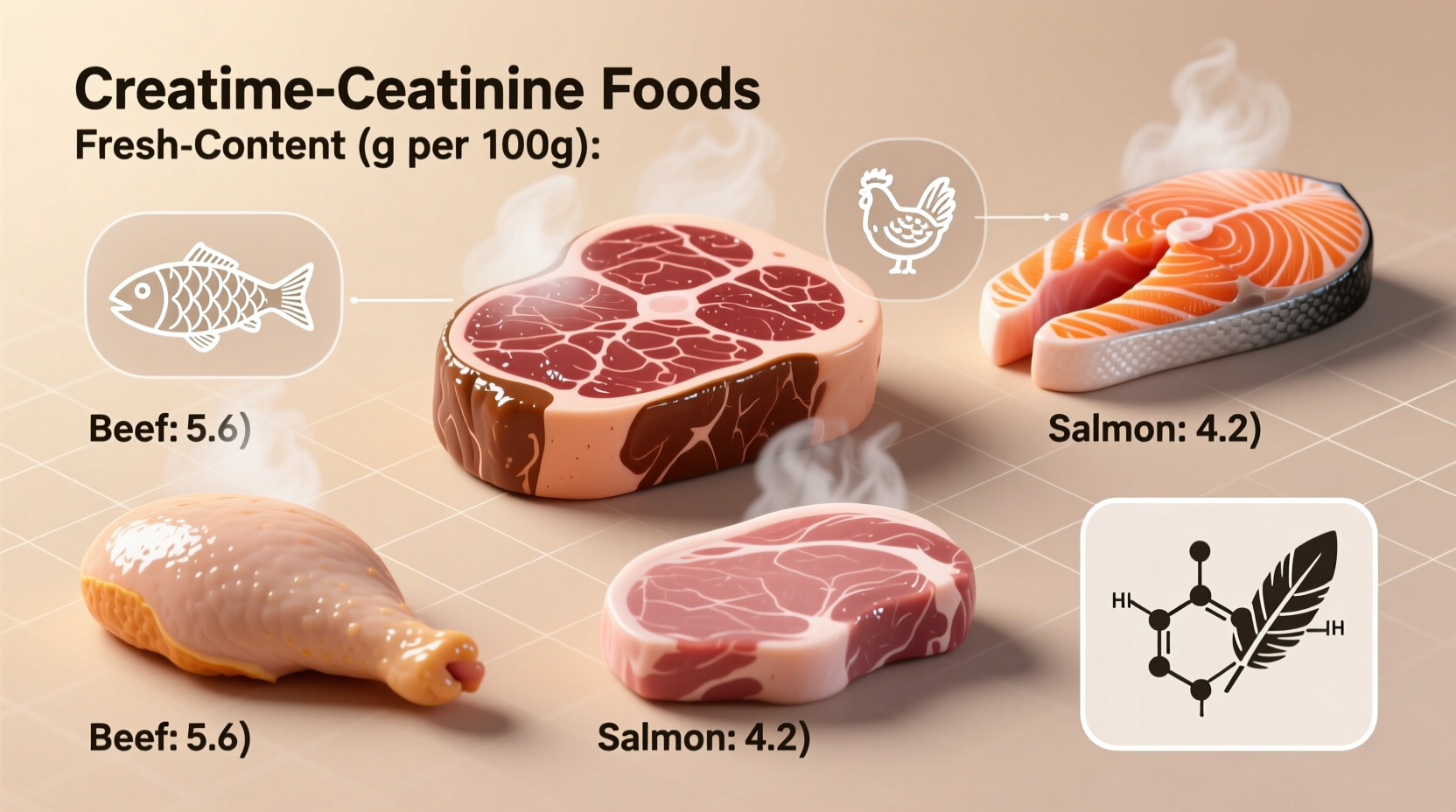 Top Natural Food Sources of Creatine: Complete Guide