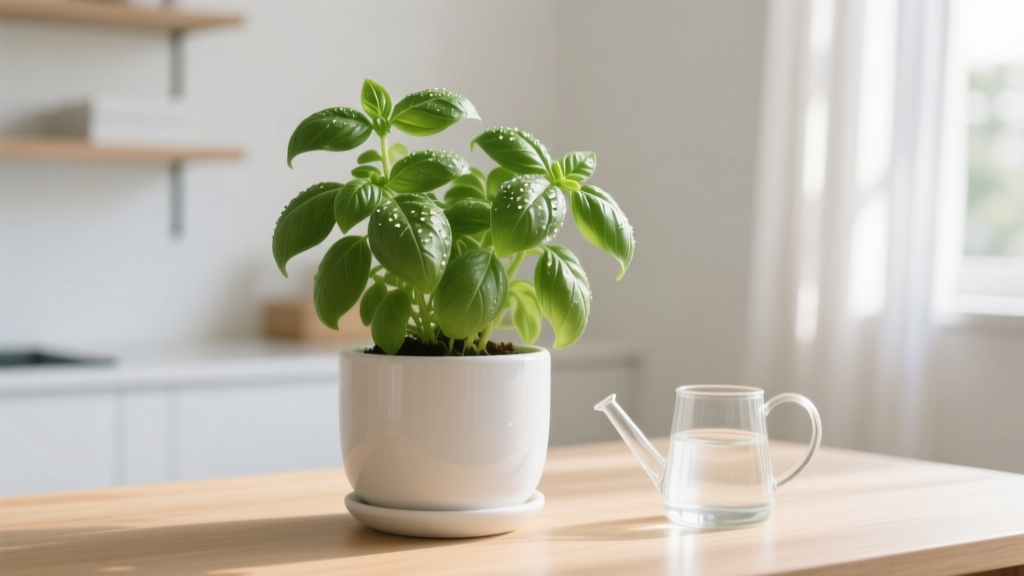 Indoor Basil Watering Schedule That Works (2026)