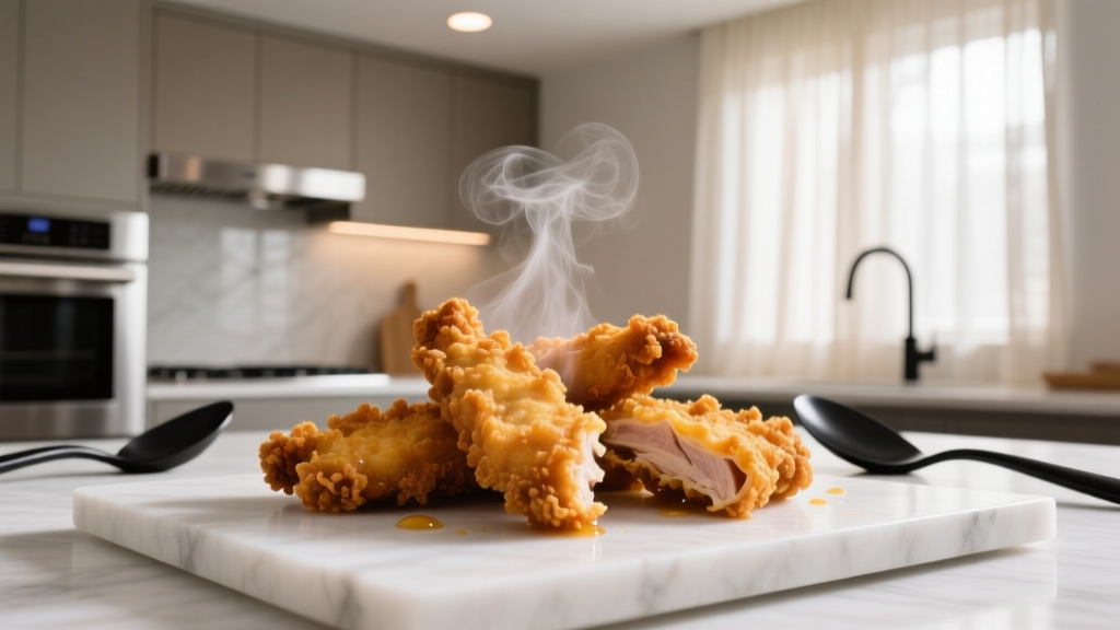 How to Bake Chicken Strips Without Breading (Crispy & Juicy!)