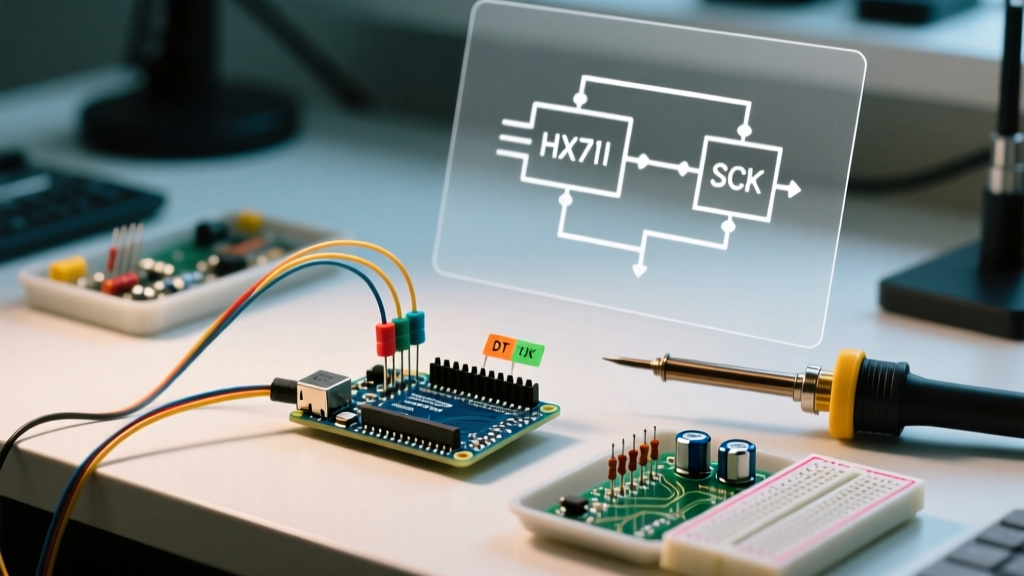 Weight Sensor Arduino Guide: HX711 Wiring & C++ Code