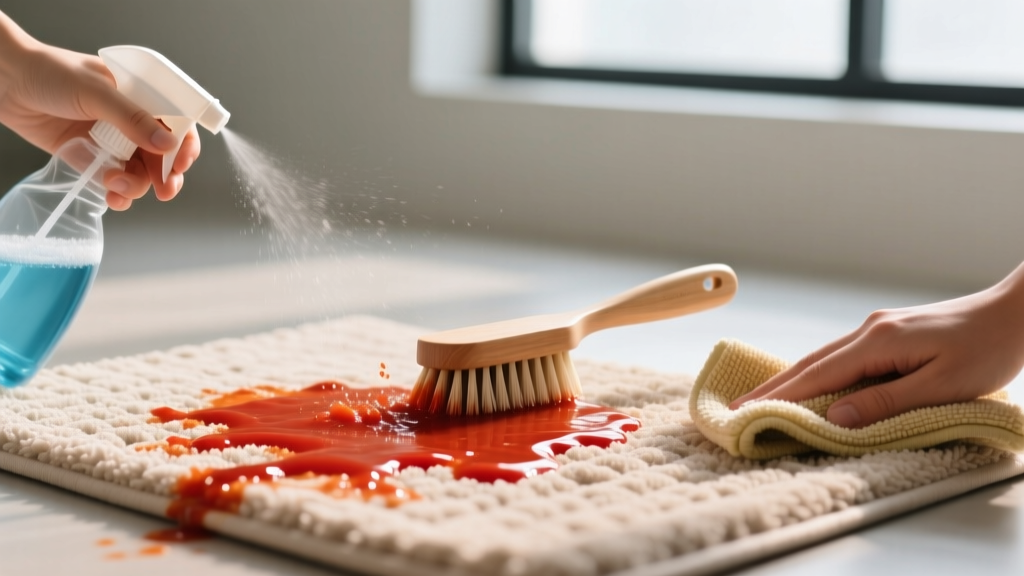 Tested: How to Get Tomato Sauce Out of Bath Mat Fast