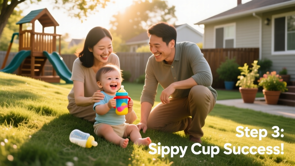 Practical, Evidence-Informed Steps for Transitioning From a Bottle to a Sippy Cup (With Video Guidance)