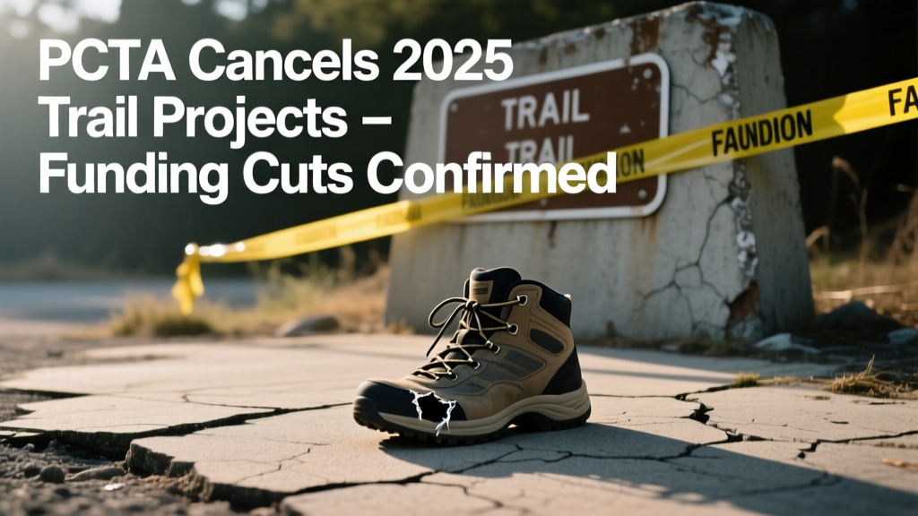 PCTA Cancels 2025 Trail Projects Funding Cuts: What It Means for Hikers, Communities, and Climate Resilience