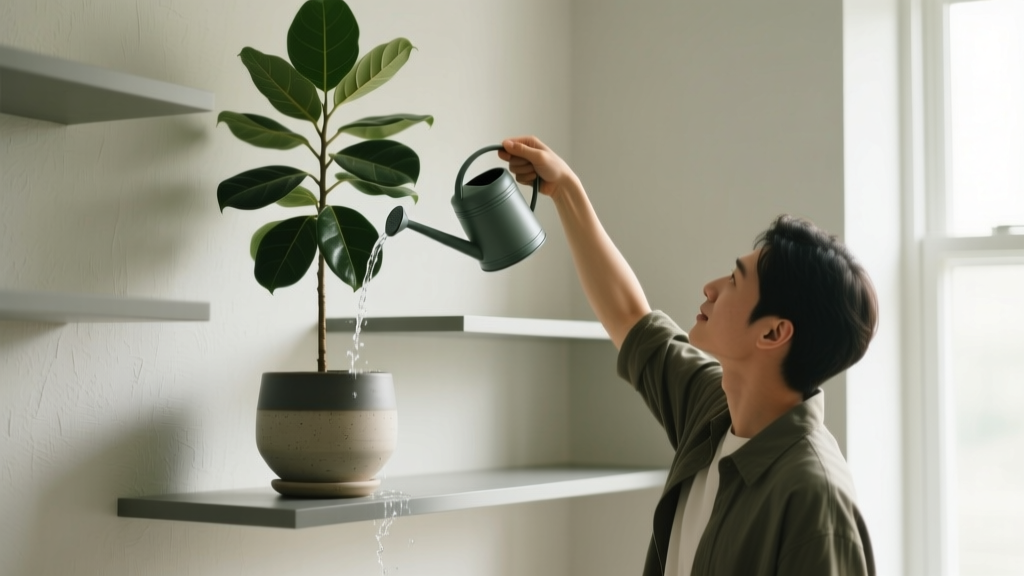 How to Water Indoor Plants Up High (2026)