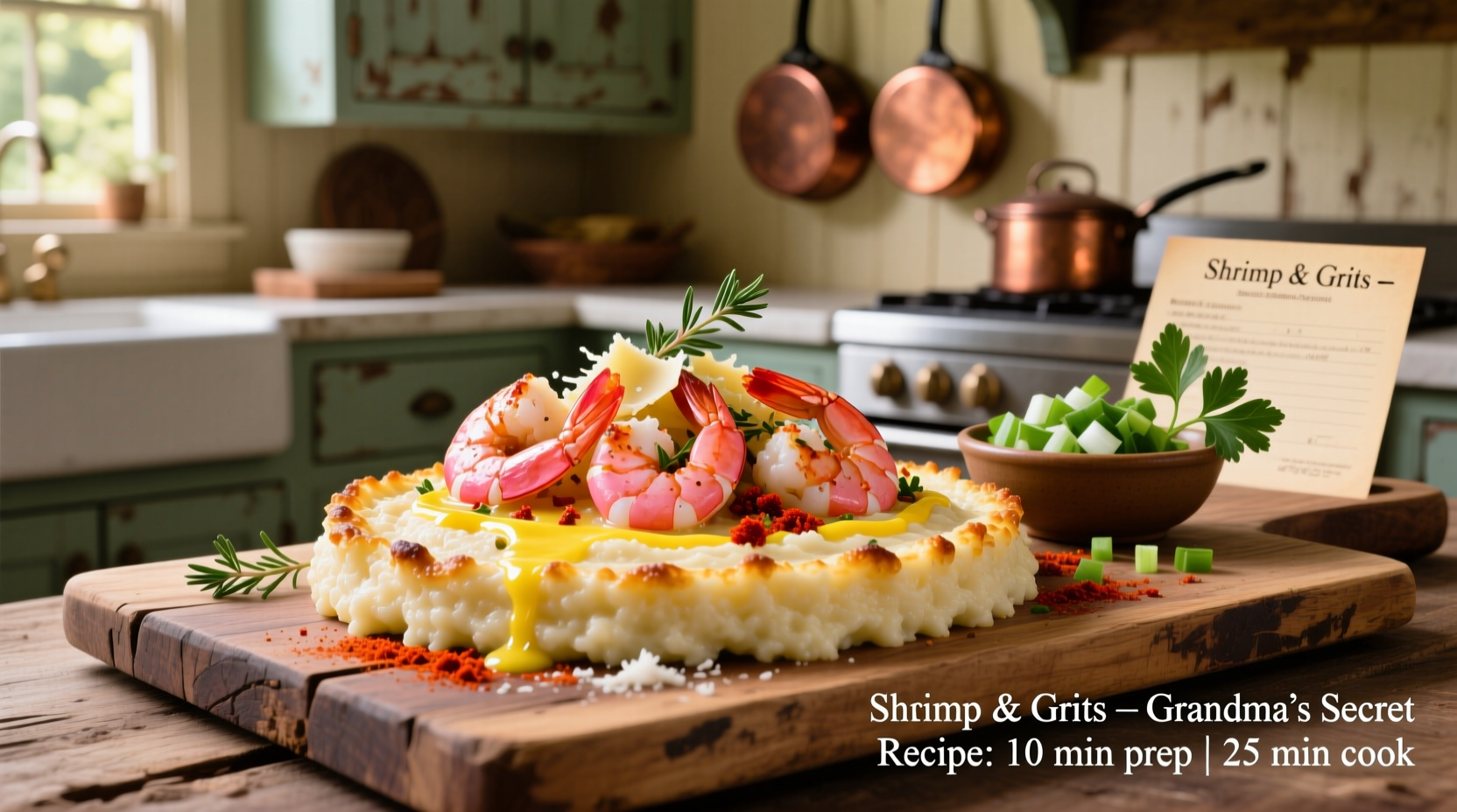 how to cook shrimp and grits