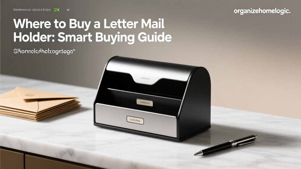 Where to Buy a Letter Mail Holder: Smart Buying Guide