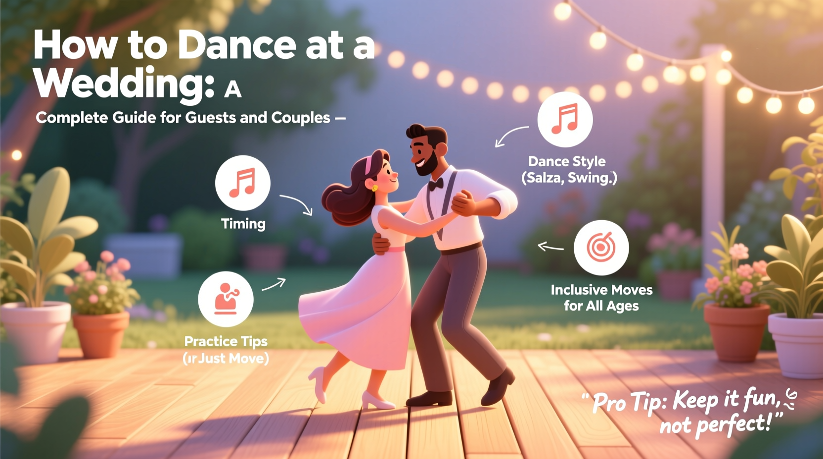 how to dance at a wedding