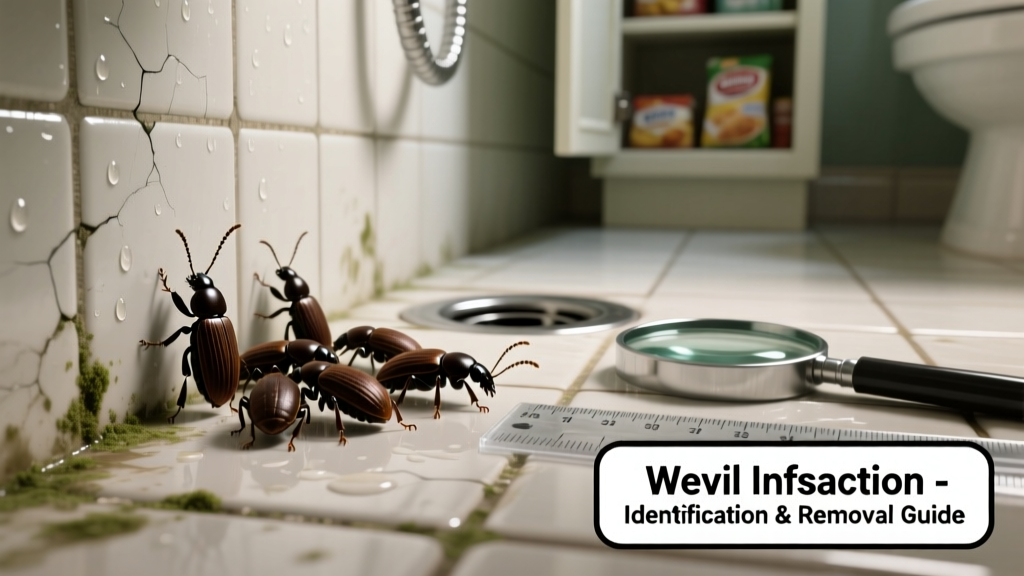 Weevils in Bathroom: Identification and Removal Guide