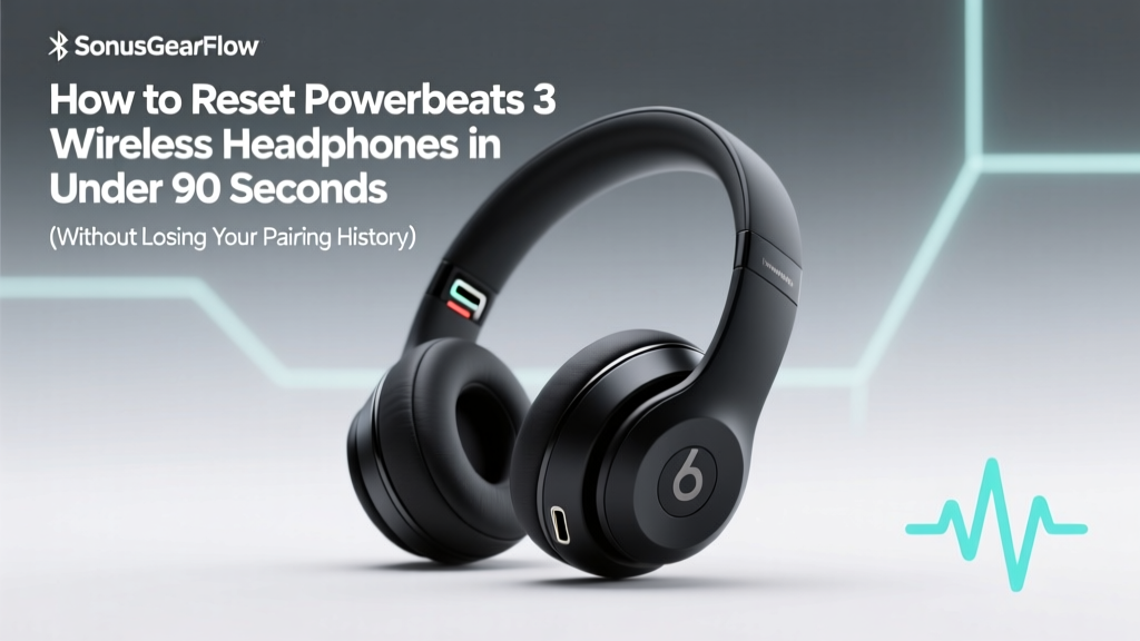Powerbeats 3 Reset Guide: Fix Bluetooth Issues (2026)