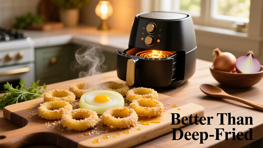 Crispy Air Fryer Onion Rings (Better Than Deep-Fried!)