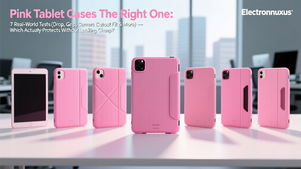 Pink Tablet Cases The Right One: 7 Real-World Tests (Drop, Grip, Camera Cutout Fit & More) — Which Actually Protects Without Looking Cheap?
