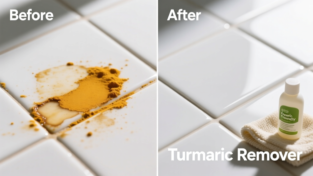 How to Remove Turmeric Stains from Ceramic Surfaces