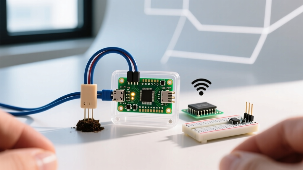 Essential Raspberry Pi Pico Projects: Build a Wi-Fi MQTT Soil Moisture Monitor